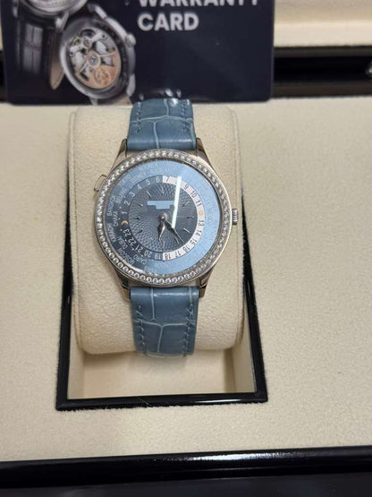 Patek Philippe Complications - World Timer Beijing - 36 MM - White Gold - 7130G-016