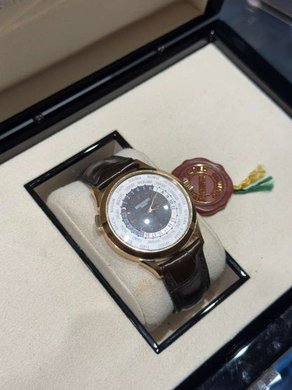 Patek Philippe Complications - World Timer - 38.5 MM - Rose Gold - 5230R-001