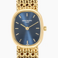 Patek Philippe Golden Ellipse - Yellow Gold - 20 MM x 23.5 MM - Blue Dial - 4764/1j