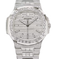 Patek Philippe Nautilus - White Gold and Diamonds - 41 MM - Diamond Dial - Diamond Bezel - 5811/1460G-001