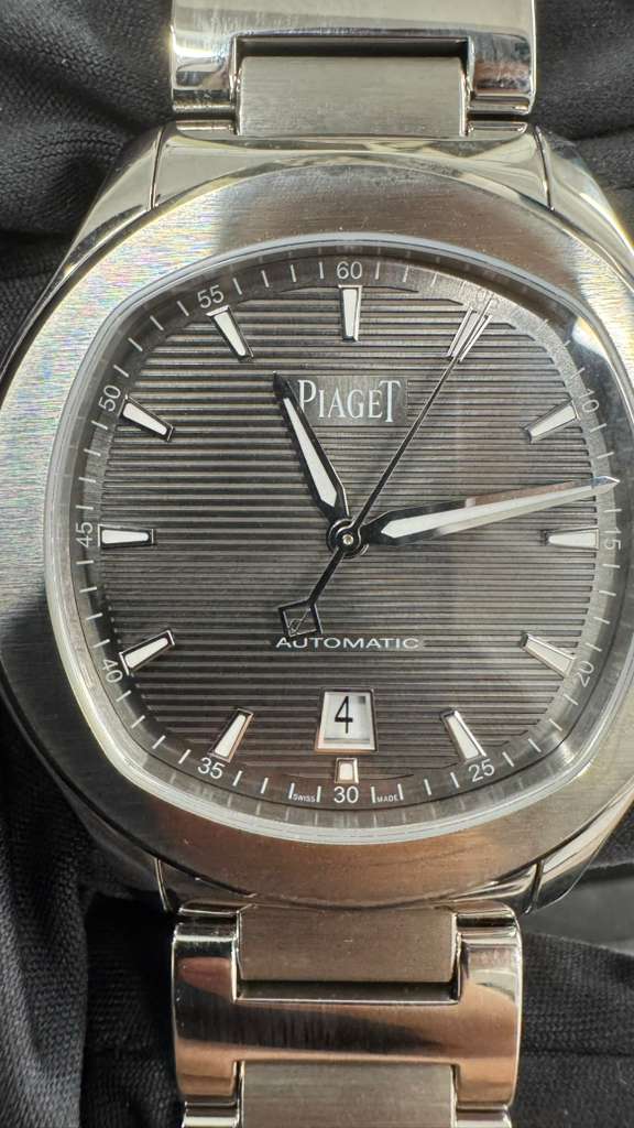 Piaget Polo - Stainless Steel - 42 MM - Stainless Steel Bracelet - Grey Dial - Stainless Steel Bezel - G0A41003