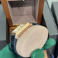 JLC - Reverso Tribute Duoface Small Seconds - 47 MM x 28.3 MM - Pink Gold - Blue/Silvered Dial - Blue Strap - JLC Q3982590