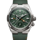 Vacheron Constantin Overseas Dual Time Cardinal Points - West - 41 MM - Titanium - Green Dial - 7930V/210T-H075
