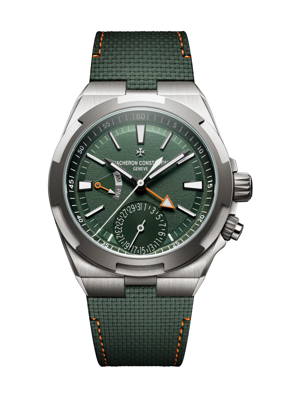 Vacheron Constantin Overseas Dual Time Cardinal Points - West - 41 MM - Titanium - Green Dial - 7930V/210T-H075