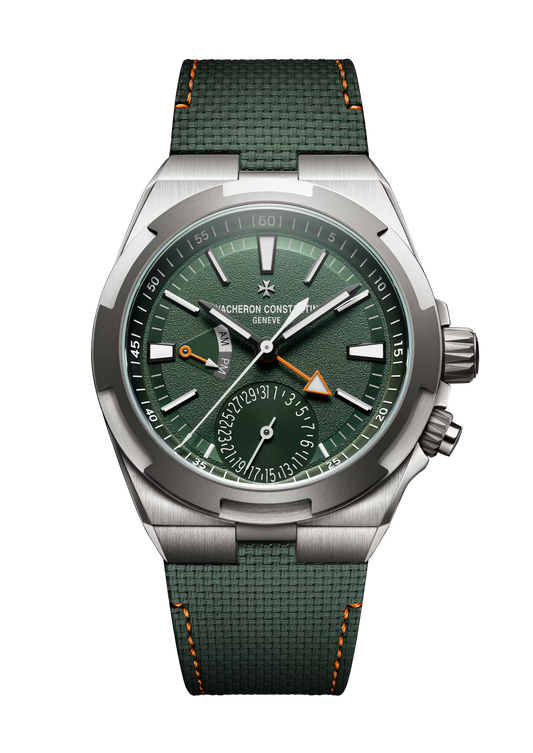Vacheron Constantin Overseas Dual Time Cardinal Points - West - 41 MM - Titanium - Green Dial - 7930V/210T-H075