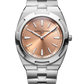 Vacheron Constantin - Overseas - Self-Winding Ultra-thin - 39.5 MM - Platinum - Salmon Dial - 2500V/220P-H028