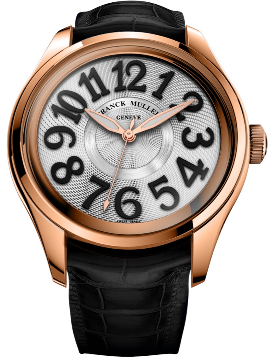 Franck Muller Round R43 - 43 MM - Rose Gold - Silver Arabic Dial - R43SCATFO5NE