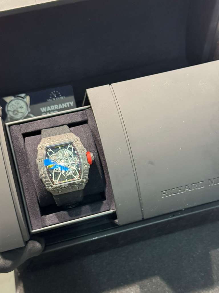 Richard Mille Rafael Nadal - Carbon - Skeleton Dial - Rubber Strap - RM35-01