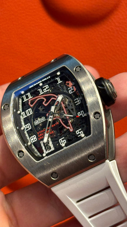 Richard Mille "Abu Dhabi" - Titanium - Openworked Dial - RM 010