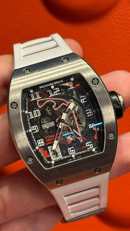 Richard Mille "Abu Dhabi" - Titanium - Openworked Dial - RM 010