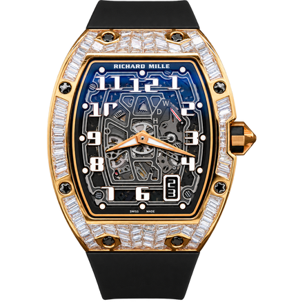 Richard Mille - Rose Gold - Baguette Diamond Bezel - RM 67-01 RG BG