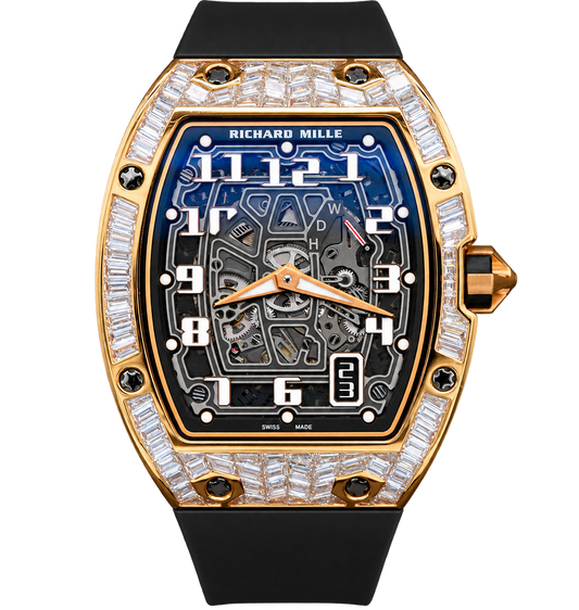 Richard Mille - Rose Gold - Baguette Diamond Bezel - RM 67-01 RG BG