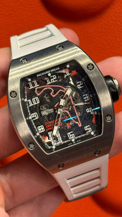 Richard Mille "Abu Dhabi" - Titanium - Openworked Dial - RM 010