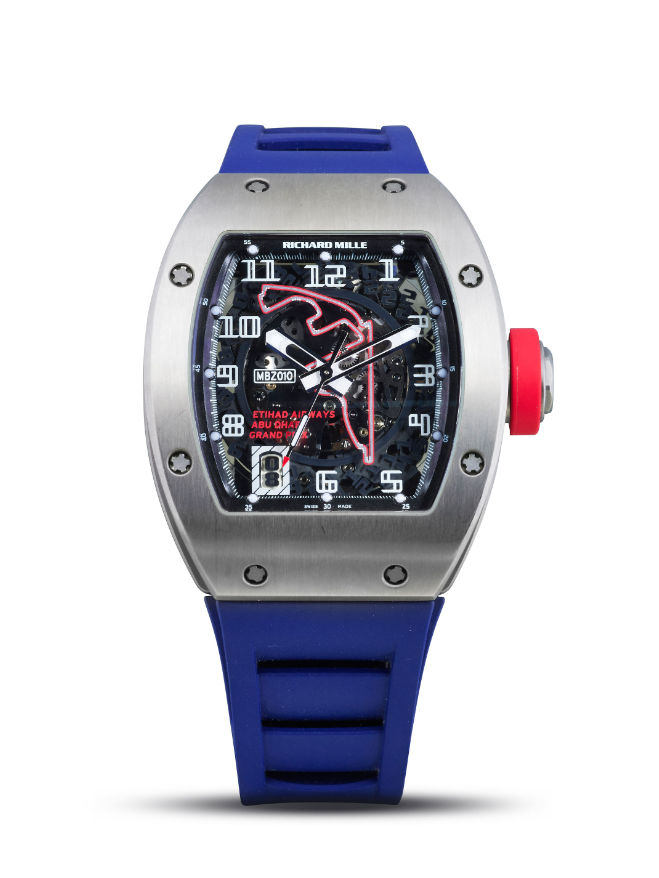 Richard Mille "Abu Dhabi" - Titanium - Openworked Dial - RM 010