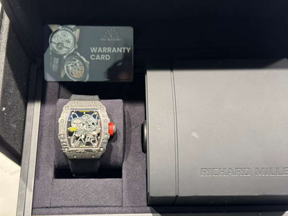 Richard Mille Rafael Nadal - Carbon - Skeleton Dial - Rubber Strap - RM35-01