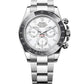 Rolex Rolesium Daytona Watch - Off-Catalog - 40 MM - Oyster Bracelet - White Enamel Dial - 126502-0001