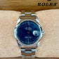 Rolex - Datejust 36 - 36 MM - Stainless Steel - Blue Dial - 16200