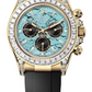 Rolex Cosmograph Daytona - 40 MM - Yellow Gold - Tiffany Blue Dial - Diamond Bezel - 126538TBR