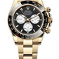 Rolex Yellow Gold Le Mans Daytona Watch  - 40 MM - Yellow Gold Gold Bracelet - Black Sunburst Dial - 126528LN