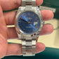 Rolex Stainless Steel Datejust 41 Date Watch - 41 MM - Oyster Bracelet - Smooth Bezel - Blue Roman Dial - 126300 blro
