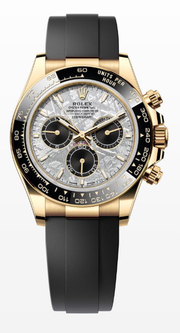 Rolex Cosmograph Daytona - 40 MM - Yellow Gold - Meteorite Dial - Oysterflex Bracelet - 126518LN-0016