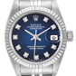 Rolex Datejust - 26 MM - Stainless Steel - Blue Vignette Diamond Dial - Jubilee Bracelet - 69174
