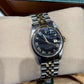 Rolex Datejust - 36 MM - Steel And Yellow Gold - Black Pyramid Dial - 16233 bkpr