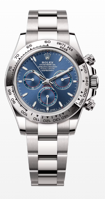 Rolex John Mayer 2.0 Daytona - White Gold - 40 MM - Oyster Bracelet - Blue Dial - 126509-0005