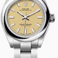 Rolex Oyster Perpetual - Stainless Steel - 28 MM - Oyster Bracelet - Beige Dial - 276200-0007