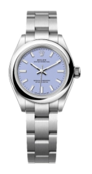 Rolex Oyster Perpetual - Stainless Steel - 28 MM - Oyster Bracelet - Lavender Dial - 276200-0008