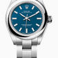 Rolex Oyster Perpetual - Stainless Steel - 28 MM - Oyster Bracelet - Med Blue Dial - 276200-0003