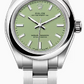 Rolex Oyster Perpetual - Stainless Steel - 28 MM - Oyster Bracelet - Pistachio Dial - 276200-0006
