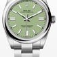 Rolex Oyster Perpetual - Stainless Steel - 41 MM - Oyster Bracelet - Pistachio Dial - Domed Bezel - 134300-0006