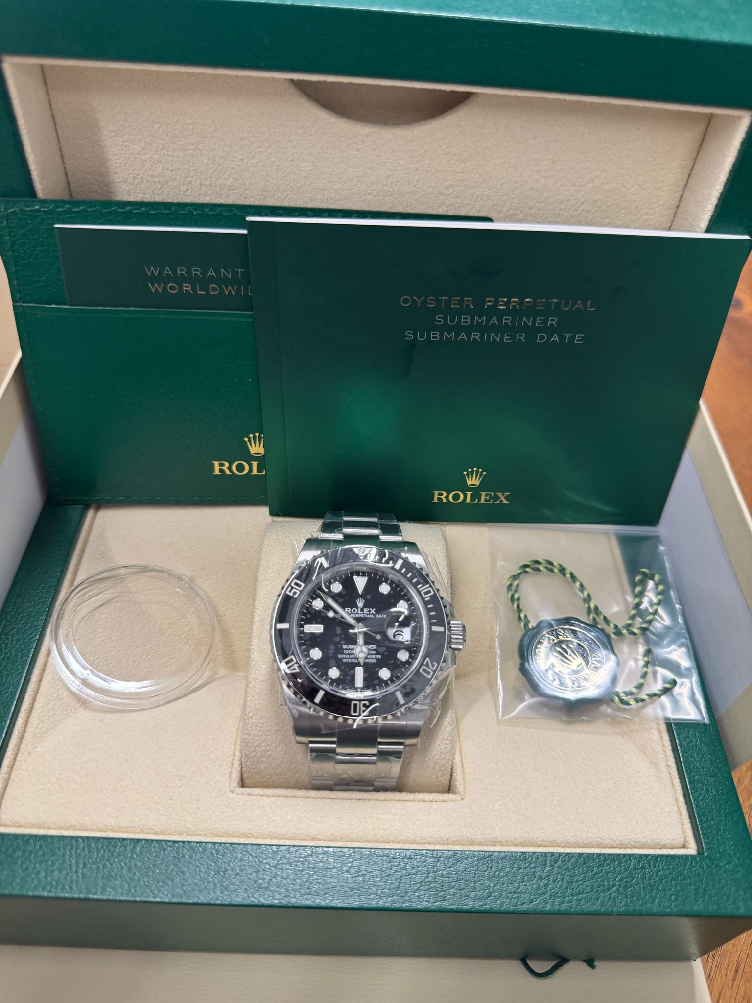 Rolex Oystersteel Submariner 41MM - Oyster Bracelet - Black  Dial - 126610LN