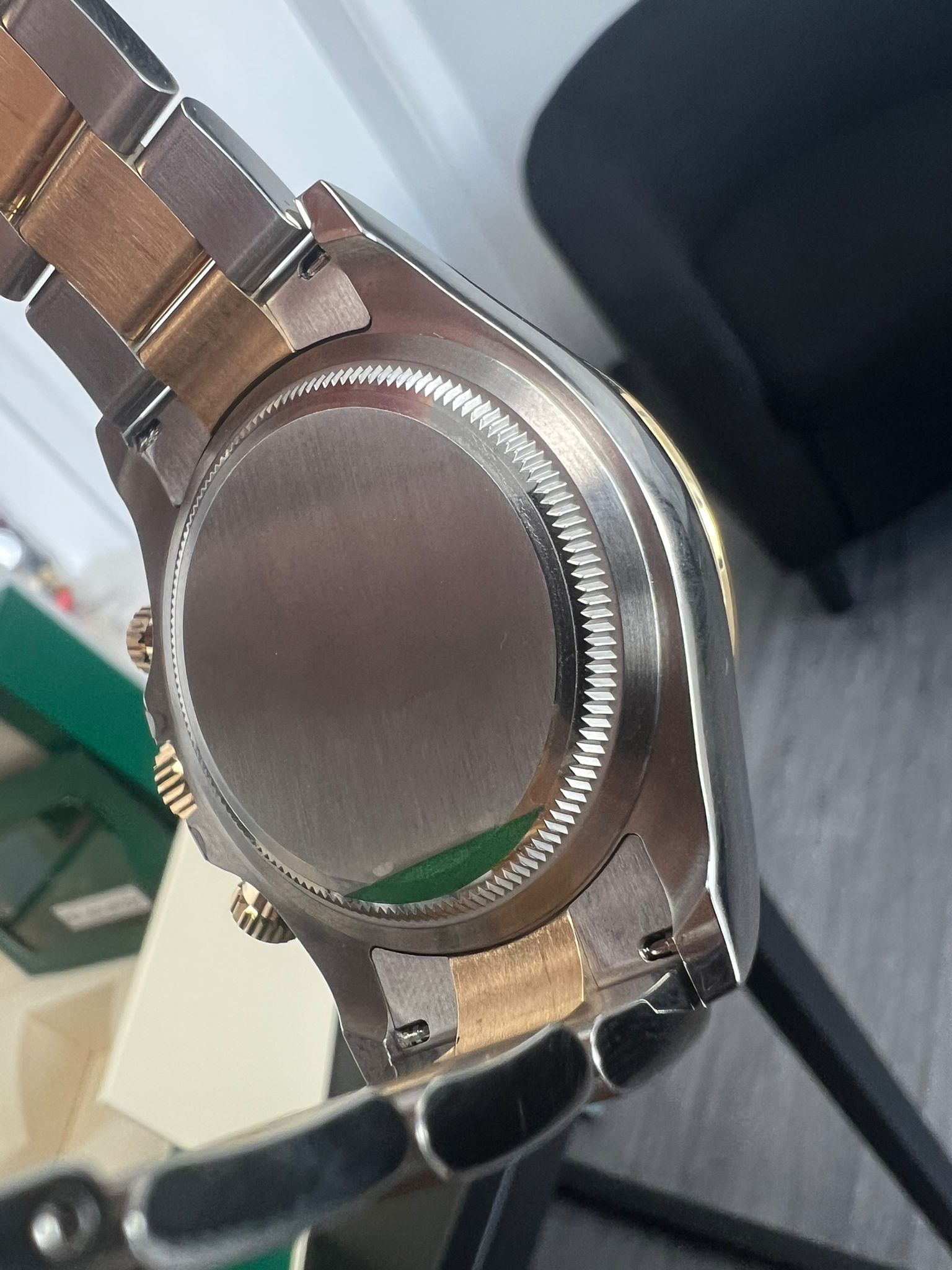 Rolex Oystersteel and Yellow Gold Cosmograph Daytona Watch - 40 MM - Oyster Bracelet - Fixed Bezel - White Index Dial - 126503 wio