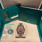 Rolex Presidential Everose Gold Day-Date 40MM - President Bracelet Watch - Chocolate Baguette Dial - 228235-0003