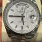 Rolex Presidential Platinum Day-Date 40MM - President Bracelet Watch - Meteorite Baguette Dial - 228236 mtbdp