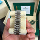 Rolex Presidential White Gold Day-Date 40MM - President Bracelet Watch - Olive Green Bevelled Roman Dial - 228239-0033