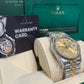 Rolex Stainless Steel And Yellow Gold Datejust - 36 MM - Jubilee Bracelet - Fluted Bezel - Champagne Diamond Dial - 126233 chdj
