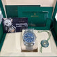 Rolex Stainless Steel Datejust 41 Date Watch - 41 MM - Jubilee Bracelet - Smooth Bezel - Blue Dial - 126300 blij