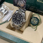Rolex Stainless Steel Datejust 41 Date Watch - 41 MM - Oyster Bracelet - Smooth Bezel - Black Dial - 126300-0011