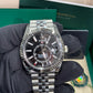 Rolex Stainless Steel and White Gold Sky Dweller Watch - 42 MM - Jubilee Bracelet - Fluted Ring Command Bezel - Black Index Dial - 336934 bkij