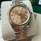 Rolex Steel and Yellow Gold Datejust - 31 MM - Jubilee Bracelet - Fluted Bezel - Champagne Index Dial - 278273-0014
