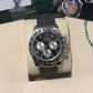 Rolex White Gold Cosmograph Daytona Watch - 40 MM - Oysterflex Strap - Black Ceramic Bezel - Black And Steel Index Dial - 126519LN-0002