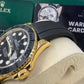 Rolex Yellow Gold Yacht-Master 42 Watch - 42 MM - Oysterflex Strap - Black Dial - 226658 bk