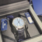 Grand Seiko - Ellegance - 40 MM - Stainless Steel - Light Blue "Snowflake" Dial - Leather Bracelet - SBGA407