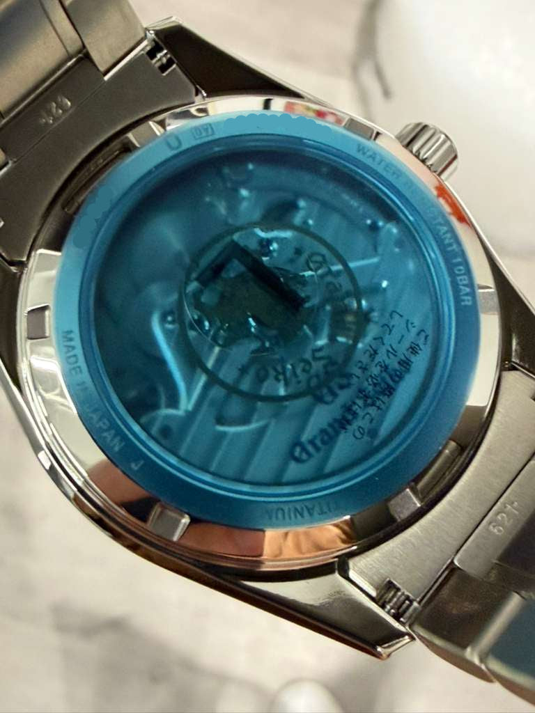 Grand Seiko - Heritage - 40 MM - Titanium - Pale Pink Dial - SBGA413