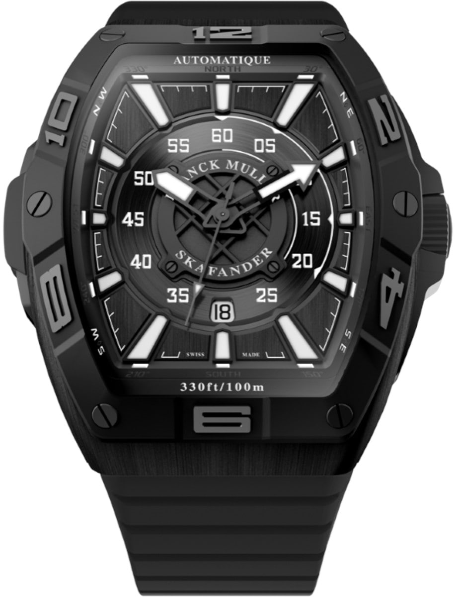 Franck Muller Skafander - 43 MM - Titanium - Black Dial - SKF43SCTTNRBRNR