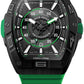 Franck Muller Skafander - 43 MM - Titanium - Black & Green Dial - SKF43SCTTNRBRVR