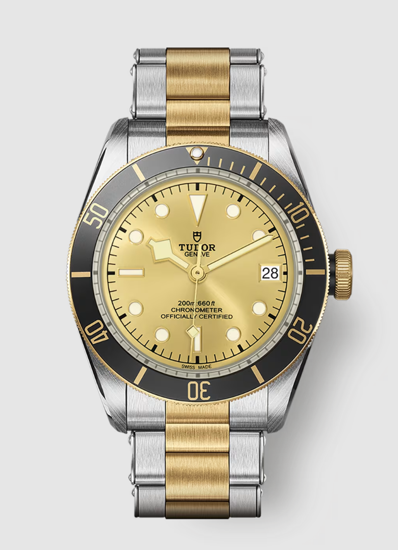 Tudor Black Bay S&G - 41 MM - Steel and Yellow Gold - Champagne Dial - M79733N-0004 - NYCW